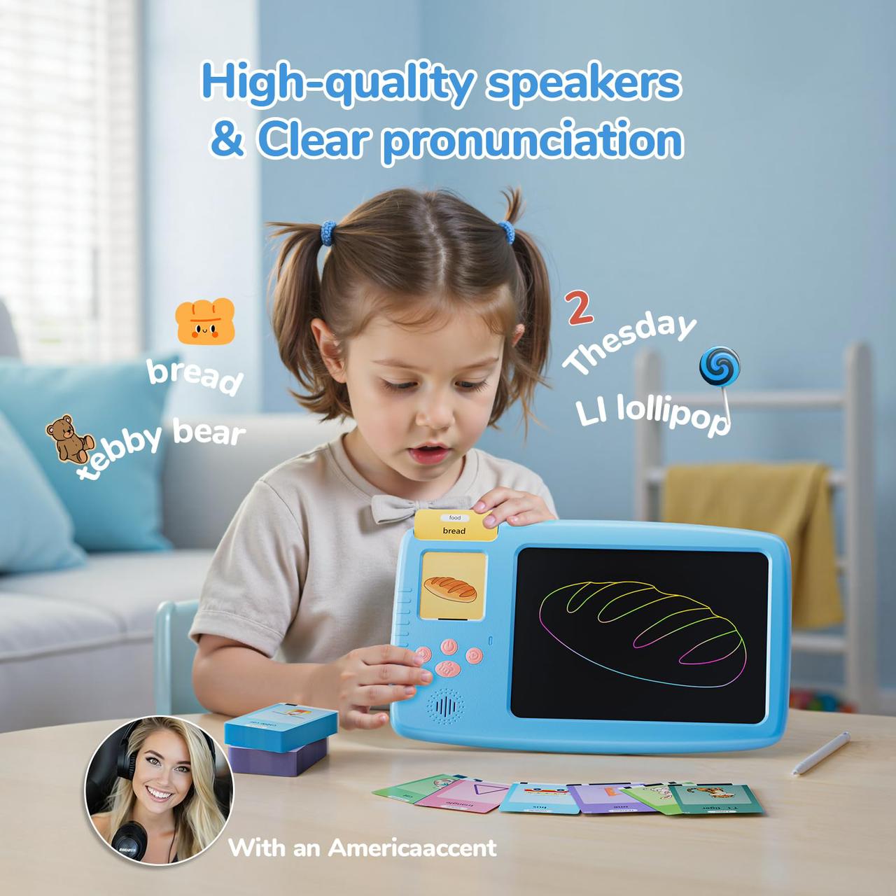 LED Writing Board & Talking Flash Card
