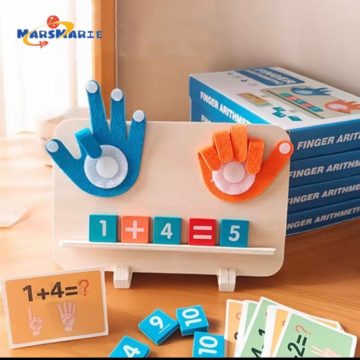 Wooden Finger Counting Toy