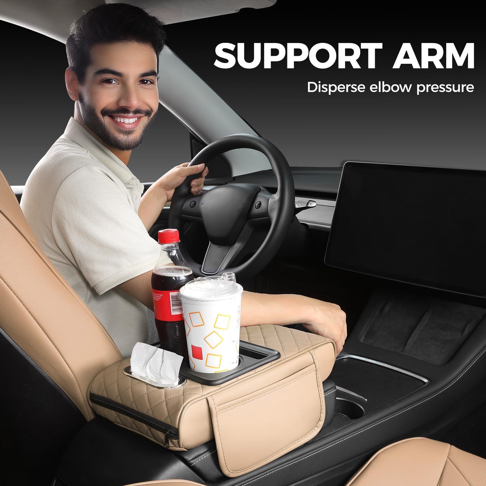 5 in 1 Armrest Box